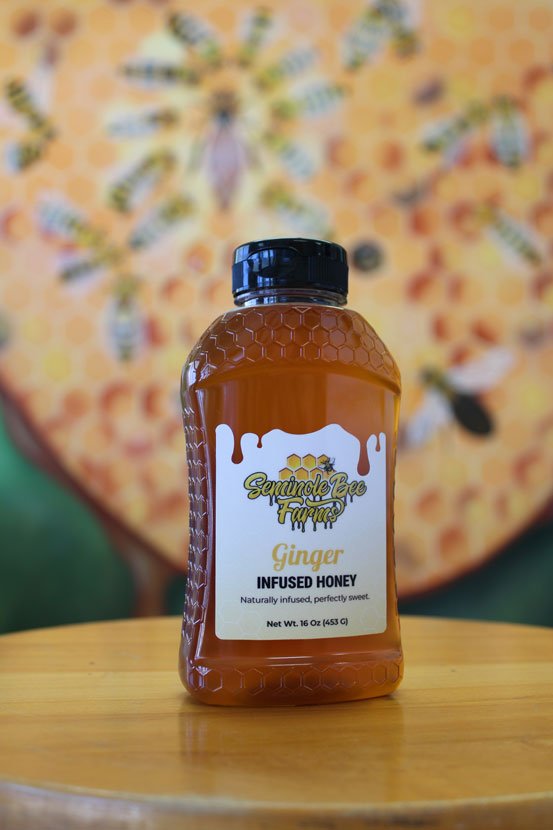 seminole-bee-farms-ginger-infused-honey